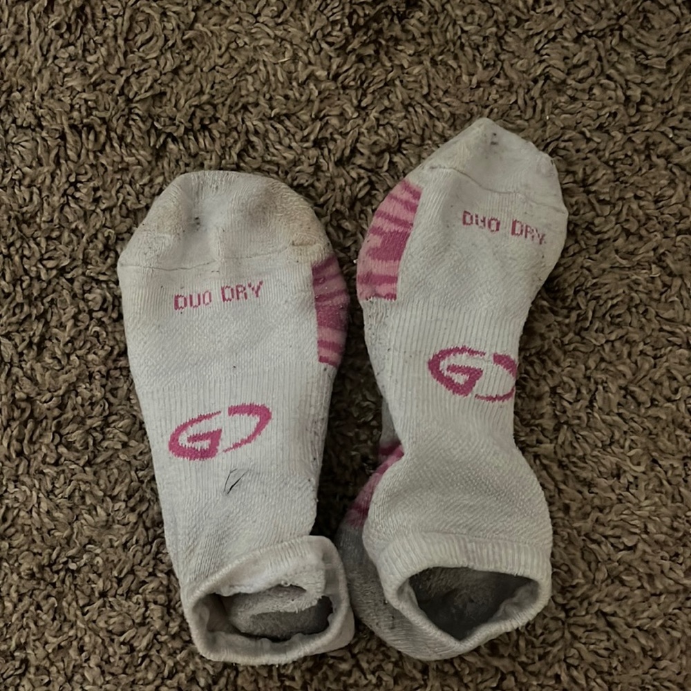 white socks